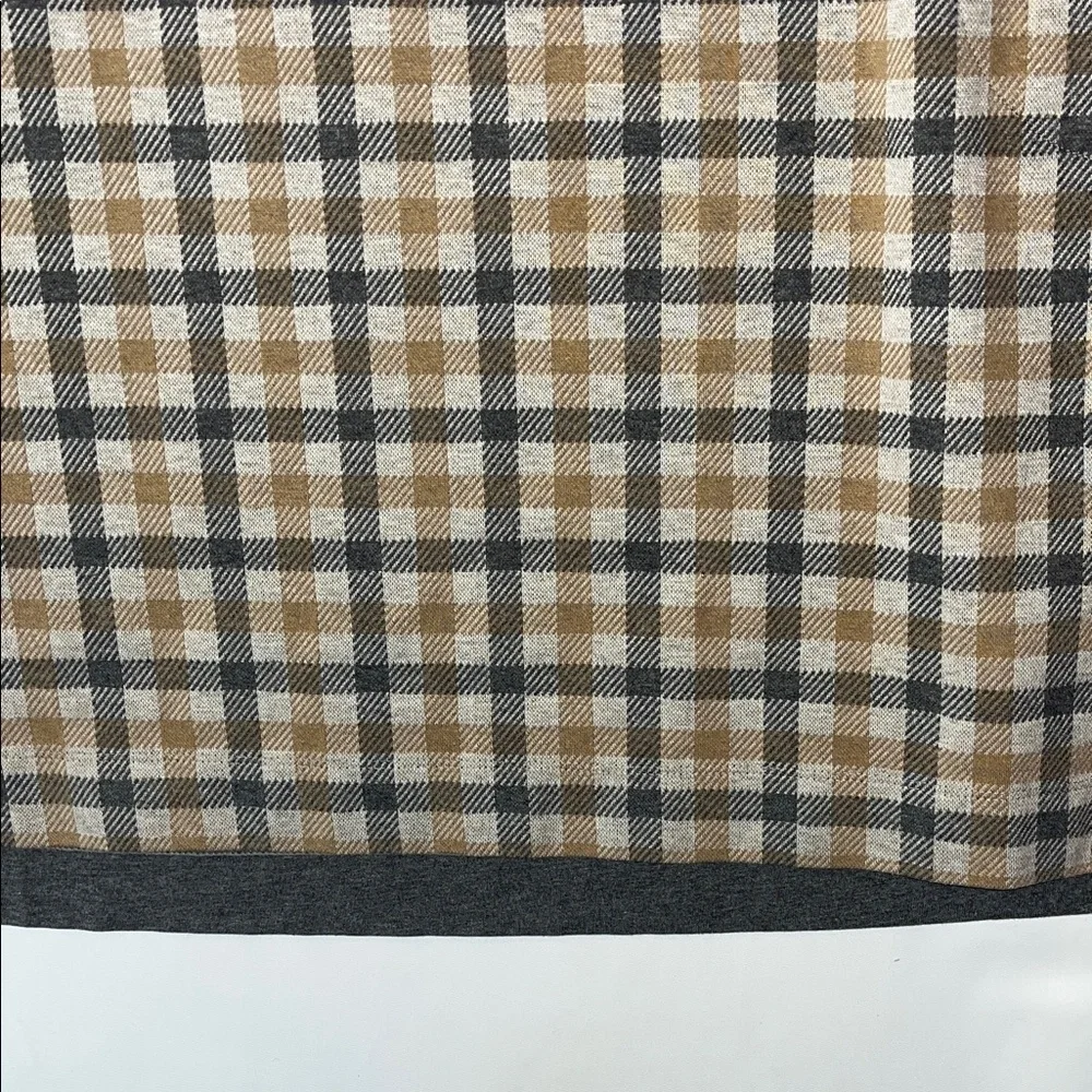 J. Jill Plaid Short Sleeve Dress multi media Sz 2X - Picture 7 of 10